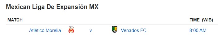 Mexican Liga De Expansión MX